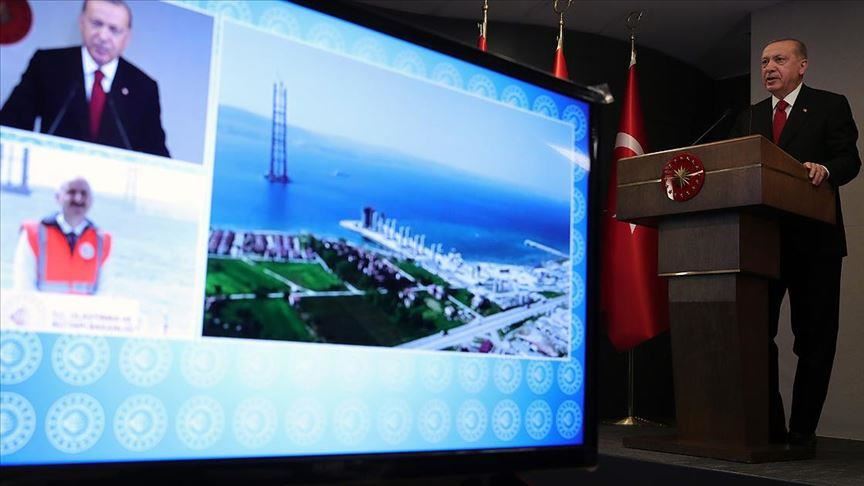 ‘Canakkale Bridge to become longest of its kind’