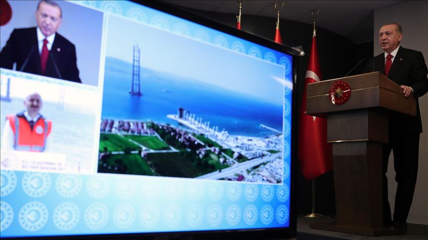 Erdoğan: Ndërtimi i urës në ngushticën e Çanakkalasë, ëndërr e shekujve