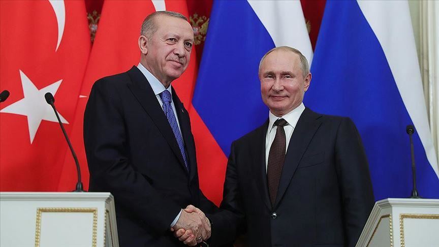 Эрдоган и Путин обсудили борьбу с пандемией