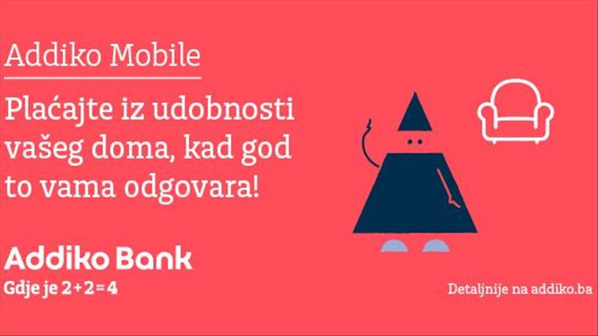 Zabilježen rast transakcija plaćanja putem Addiko Mobile aplikacije