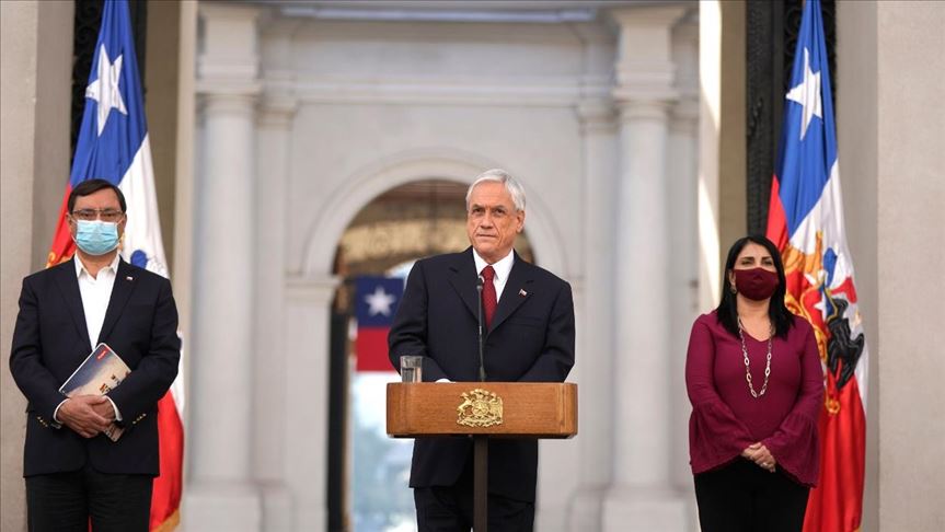 Presidente de Chile anuncia distribución de canastas de víveres a familias vulnerables