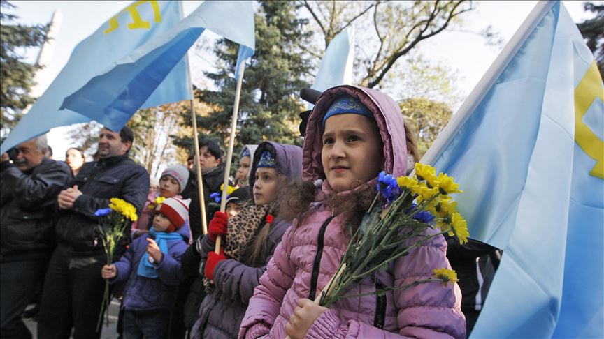 Exile of Crimean Tatars commemorated in Ukraine