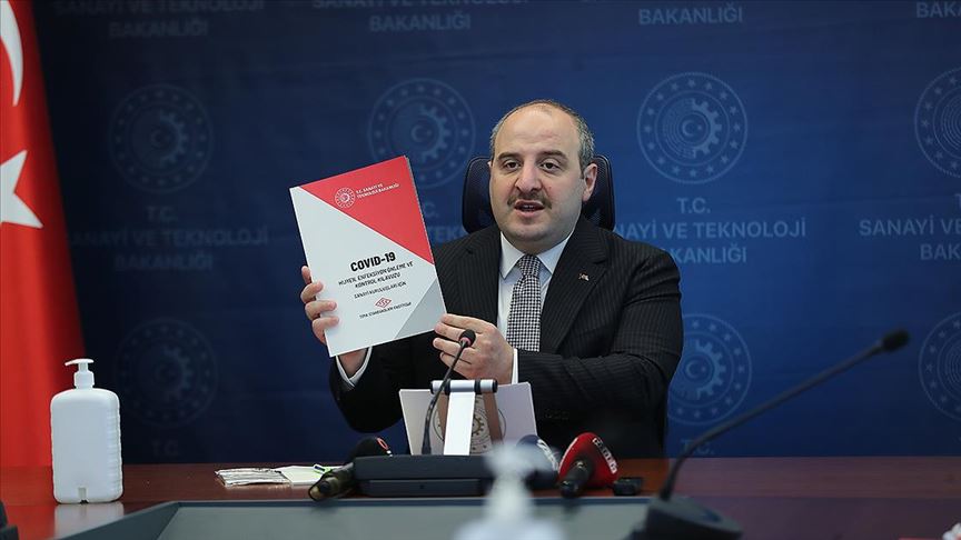 Bakan Varank 'Covid-19 Hijyen, Enfeksiyon Önleme ve Kontrol Kılavuzu'nu tanıttı