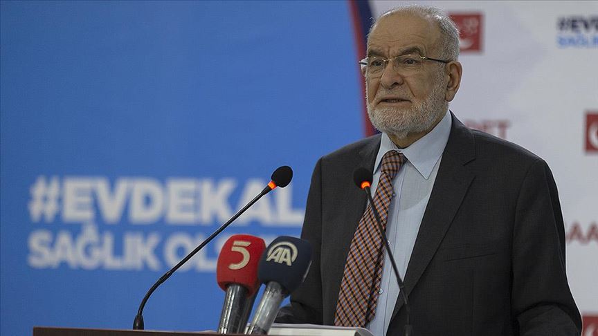 Saadet Partisi Genel Başkanı Karamollaoğlu: Sağlık çalışanlarına bayram öncesi bir maaş ikramiye verilmeli