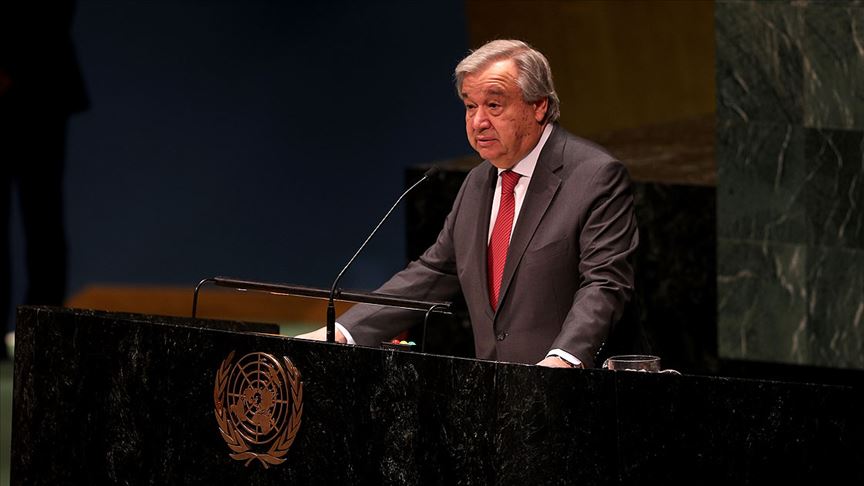 Guterres'ten video mesajlı BM Genel Kurulu önerisi 