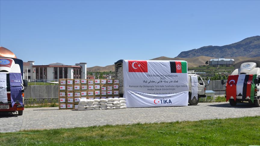 TİKA'dan Afganistan'da 3 bin aileye gıda yardımı