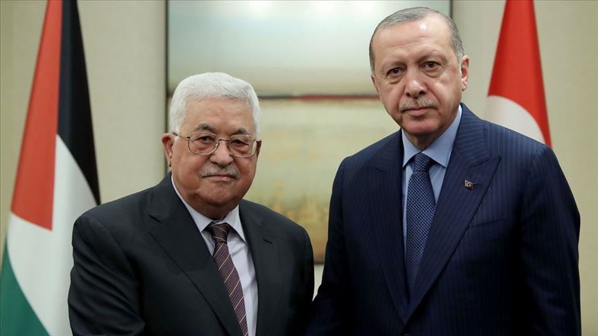 Turkish, Palestinian presidents talk over phone