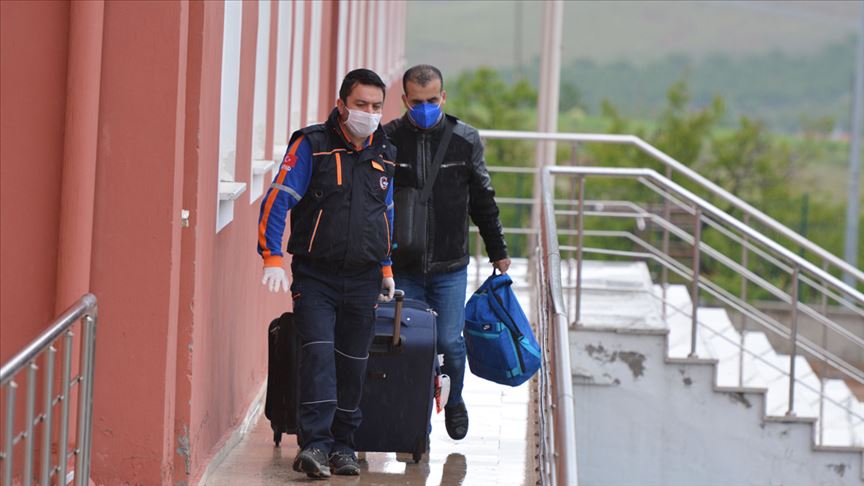 Karantina sürecini tamamlayan vatandaşlar gururlu ve mutlu