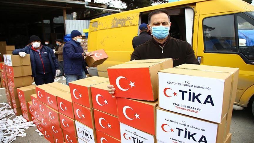 "تيكا" التركية تقدم 34 طنا مساعدات لمحتاجين في السودان