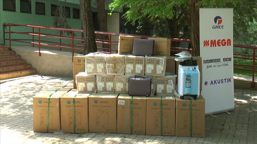 Maqedoni e Veriut, dhurohen 85 respiratorë për repartet infektive