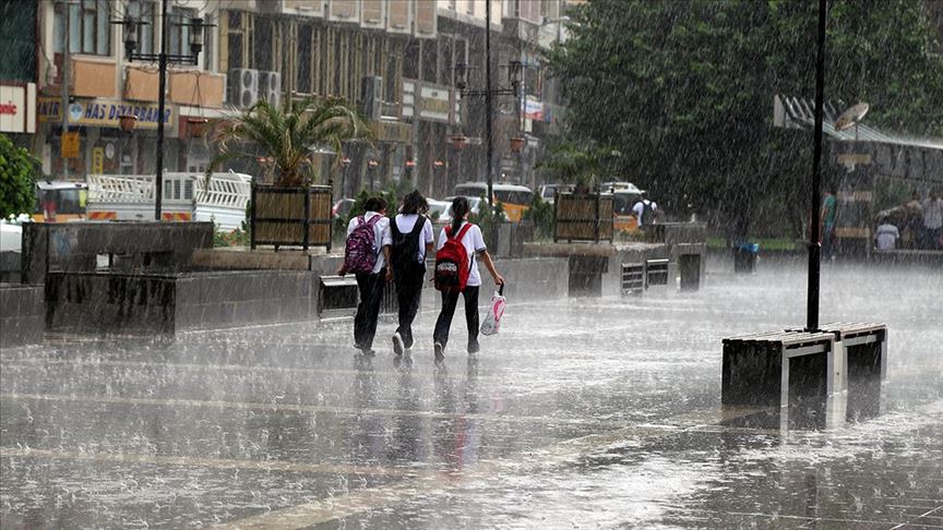 Meteorolojiden 5 il için sağanak uyarısı