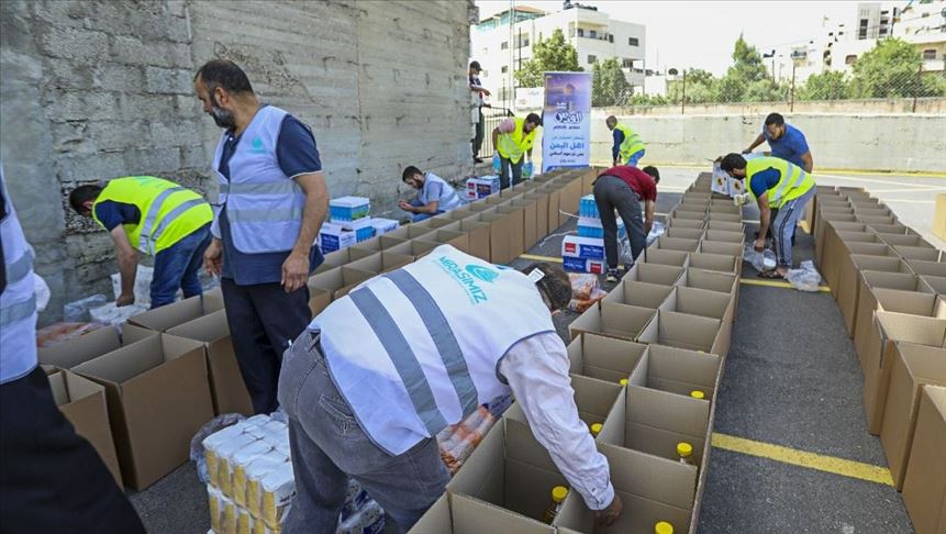 کمک‌ رسانی ترکیه به مردم قدس در ماه رمضان