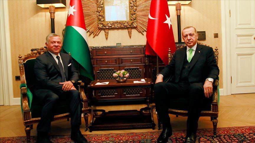 گفت‌وگوی تلفنی سران ترکیه و اردن