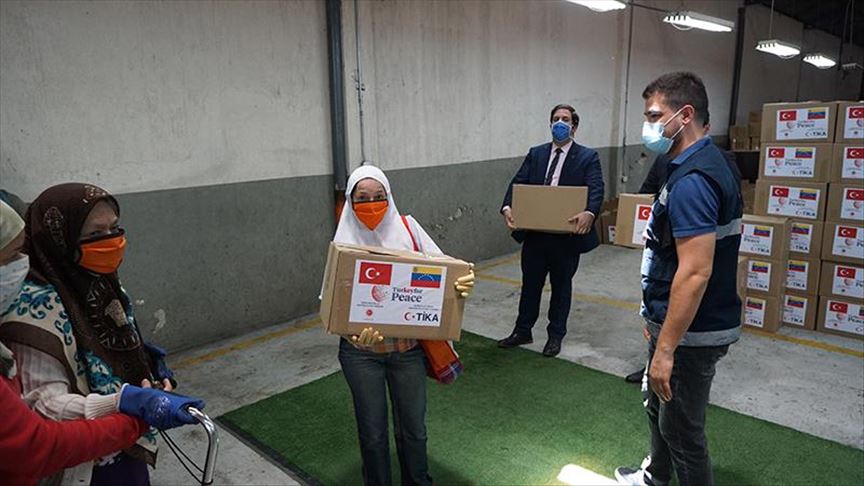Turkey sends aid to Venezuela during Ramadan
