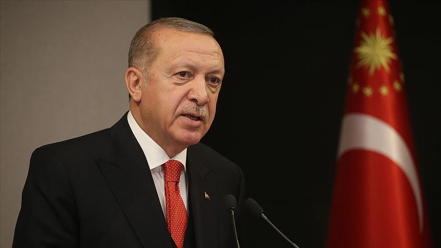 Cumhurbaşkanı Erdoğan: Filistin topraklarının kimseye peşkeş çekilmesine göz yummayacağız