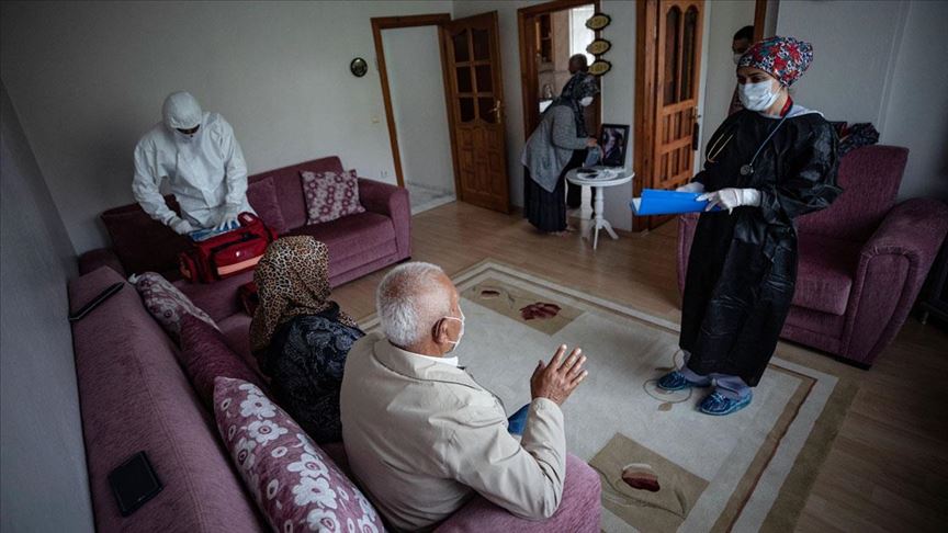 Kovid 19 Salgininda Evde Saglik Bekleyenler Hizmetsiz Kalmadi