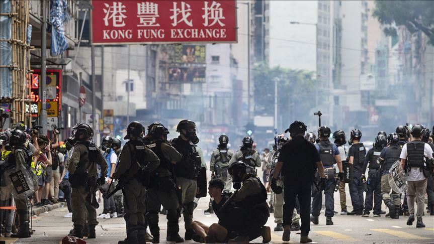 Hong Kong, protesta kundër ligjit kinez mbi sigurinë