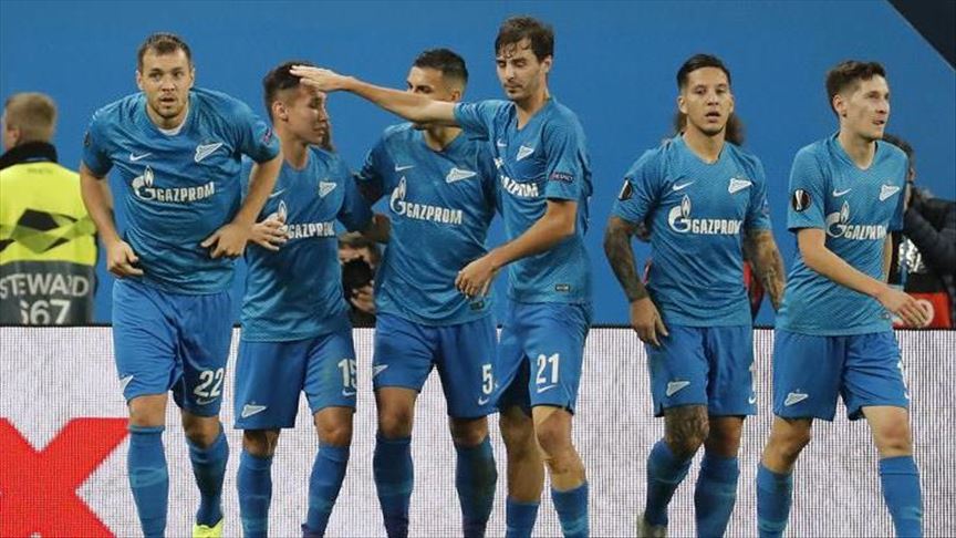 Russian Football Club Zenit Celebrate 95th Anniversary