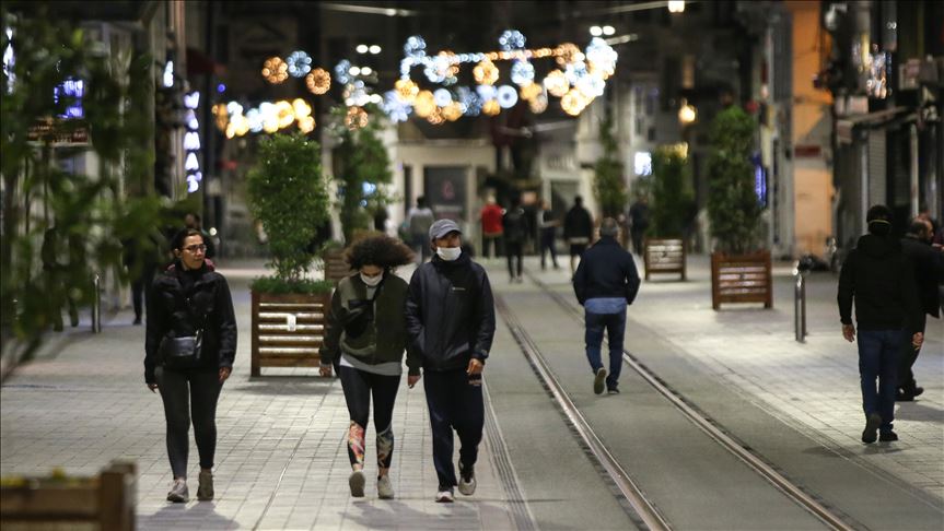 Turkey lifts 4-day nationwide curfew against virus