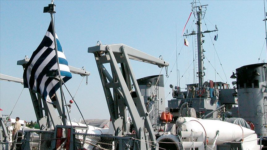 Yunanistan’ın İrini operasyonu için gönderdiği fırkateyn arızalandı