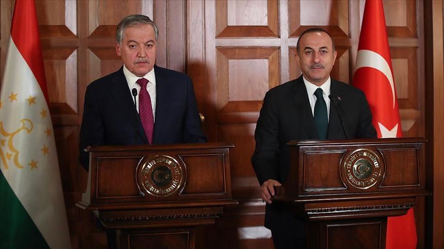 وزیران خارجه ترکیه و تاجیکستان تلفنی گفت‌وگو کردند