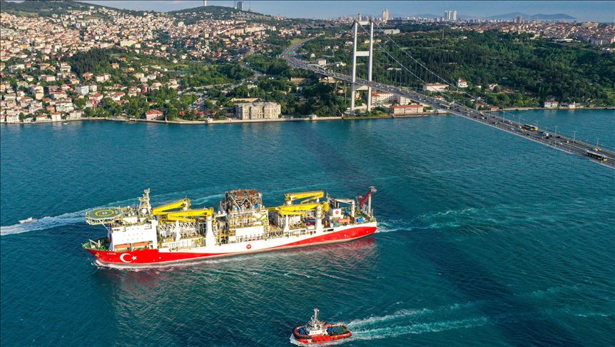 کشتی حفاری «فاتح» ترکیه در 15 ژوئیه در دریای سیاه به فعالیت آغاز می‌کند