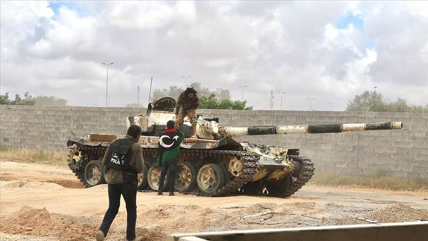 Libyan army takes district in Tripoli
