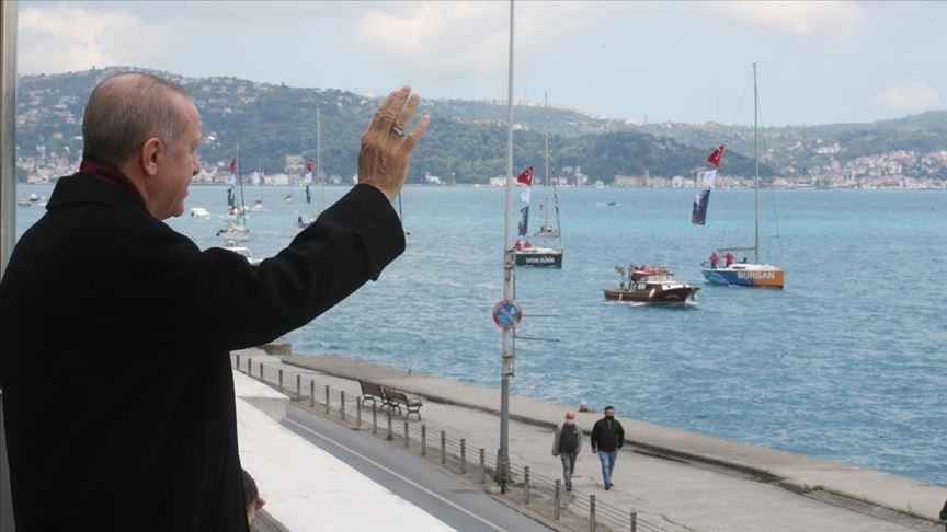 في الذكرى الـ 567 .. أردوغان يحيي "موكب فتح" اسطنبول