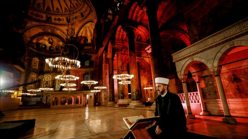 Turkey: Conquest Feast organized at Hagia Sophia
