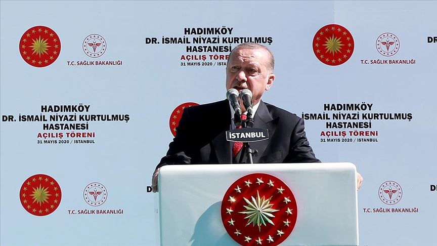 Cumhurbaşkanı Erdoğan: Buram buram tarih kokan ve vatandaşlarımıza şifa vesilesi olacak bir eser ortaya çıktı