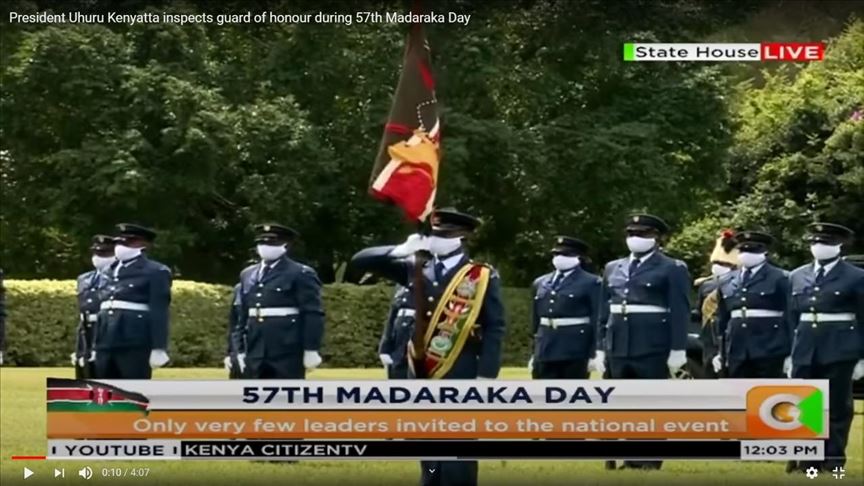 Kenyans celebrate first-ever virtual Madaraka Day