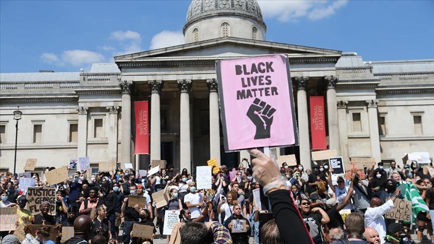 В Лондоне протестуют против убийства Джорджа Флойда