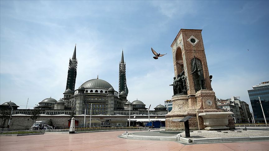 Taksim Camisi'nde çalışmalar yeniden başlıyor