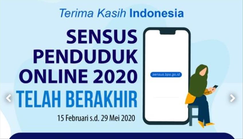 Partisipasi sensus penduduk online capai 51 juta orang