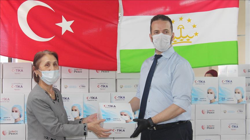 Turkey sends medical supplies to Tajikistan
