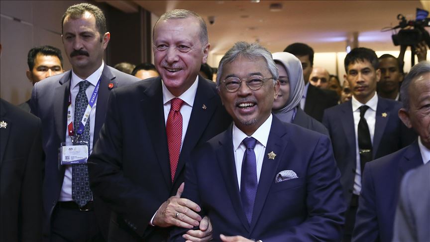 Erdogan, Raja Malaysia bahas kerja sama penanganan Covid-19