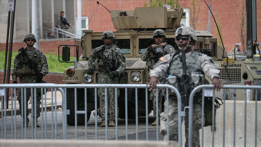 Pentagon Washington yakınlarına konuşlandırdığı kuvvetleri geri çekiyor 