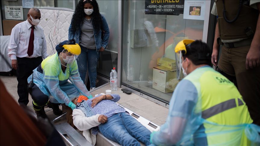 Por tercer día consecutivo Chile rompe el récord de decesos diarios por coronavirus 