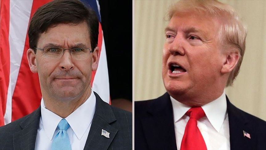 US: Esper disagrees with Trump on Insurrection Act