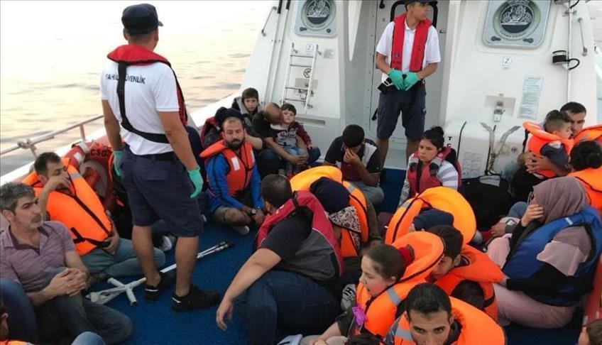 دستگیری 42 مهاجر در آیدین ترکیه