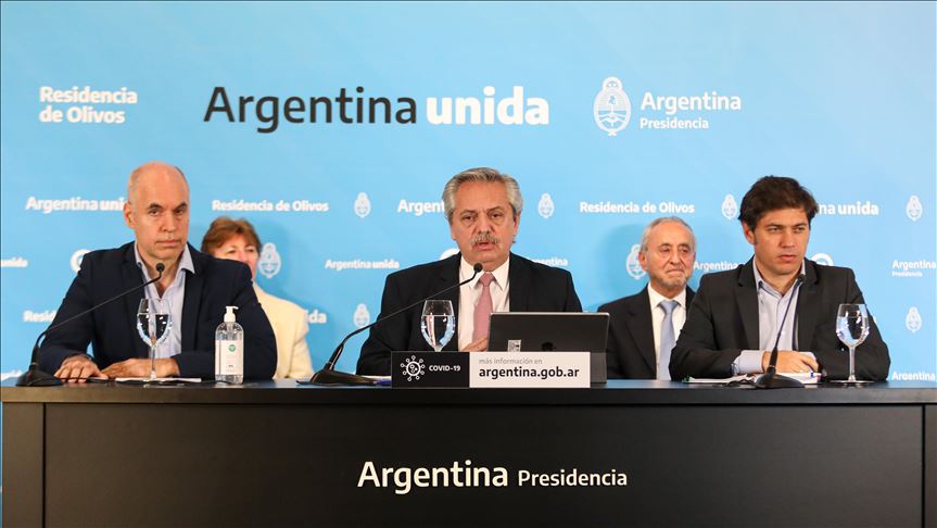 Presidente de Argentina anunciará el jueves cómo será la nueva fase de aislamiento en el país