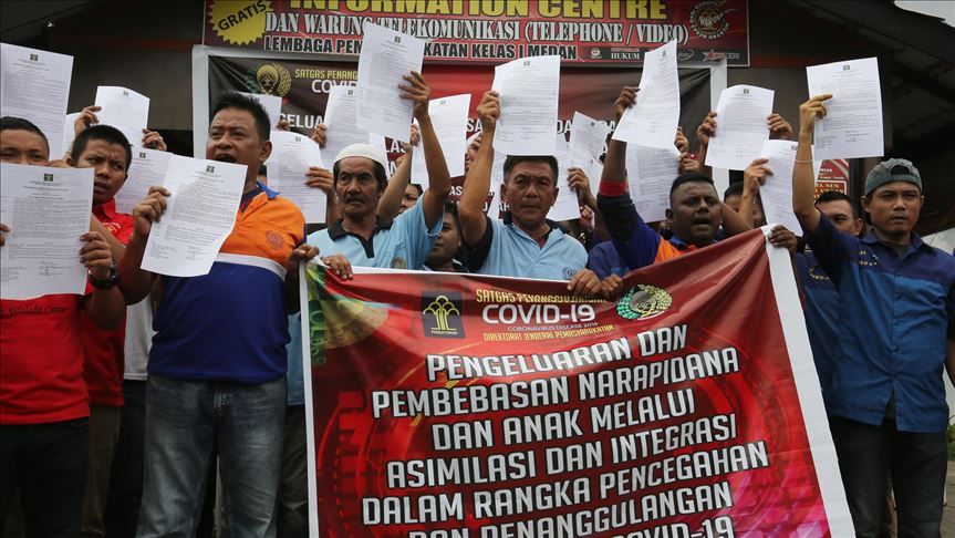 160 narapidana yang dibebaskan kembali berbuat kriminal