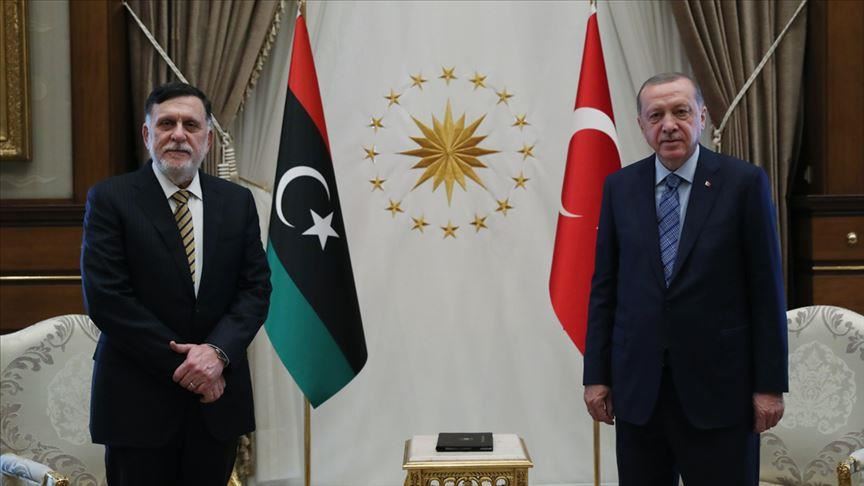 Turquie : Erdogan reçoit le Premier ministre libyen Al-Sarraj