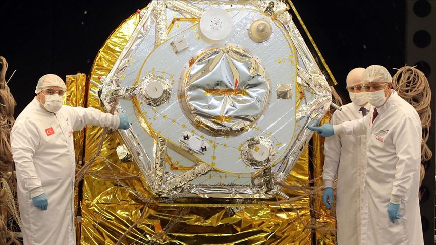 Milli uydu İmece'nin son montajı yapıldı, testleri başlıyor