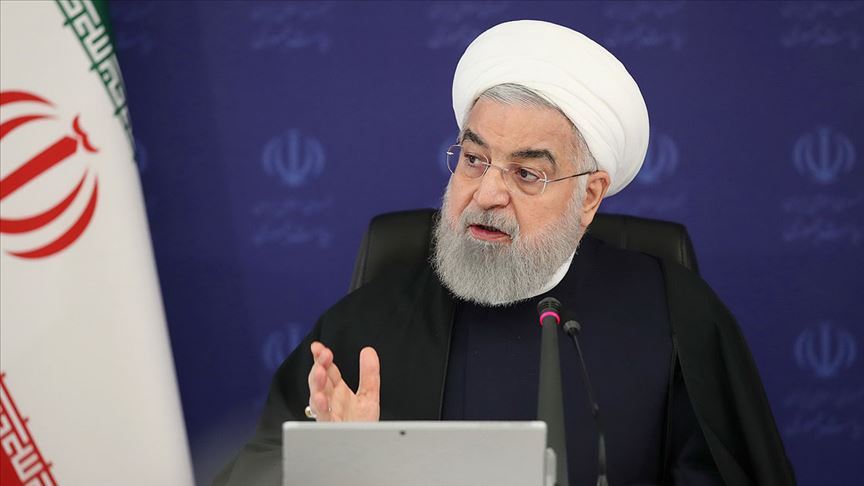 İran Cumhurbaşkanı Ruhani: Halkımız yaşam şartlarını koronavirüsle uyumlu hale getirmeli