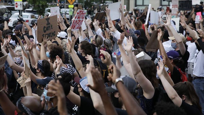En medio de cierta calma continúan las manifestaciones en Washington DC por muerte de George Floyd