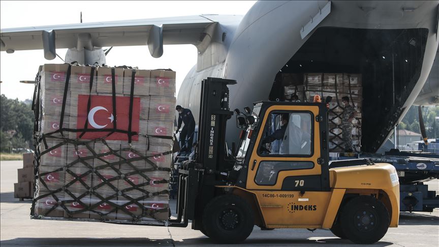 Turkey delivers medical aid to Niger to combat virus