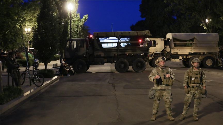 US capital calm amid George Floyd protests