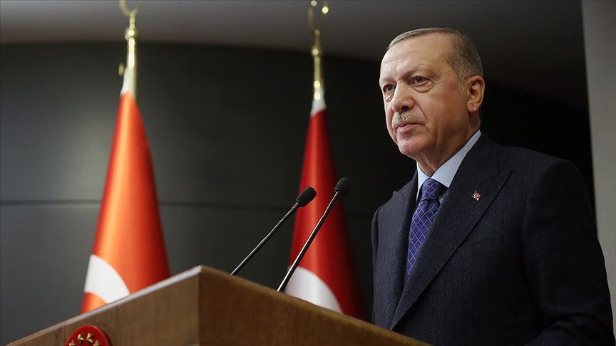 Cumhurbaşkanı Erdoğan: Kovid-19 büyük bir aile olduğumuzu bir kez daha hatırlattı