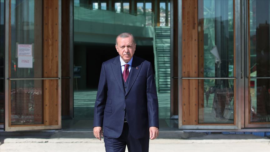 Cumhurbaşkanı Erdoğan yeni CSO binasını ve Yargıtay Başkanlığı yeni hizmet binasını inceledi